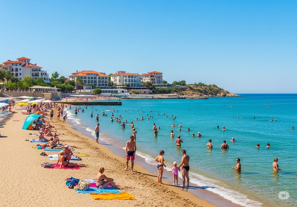 Грибівка узбережжя Морське узбережжя курорту Грибівка