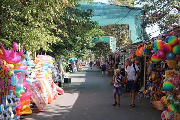 Ринок у Грибівці На ринку в центрі Грибівки